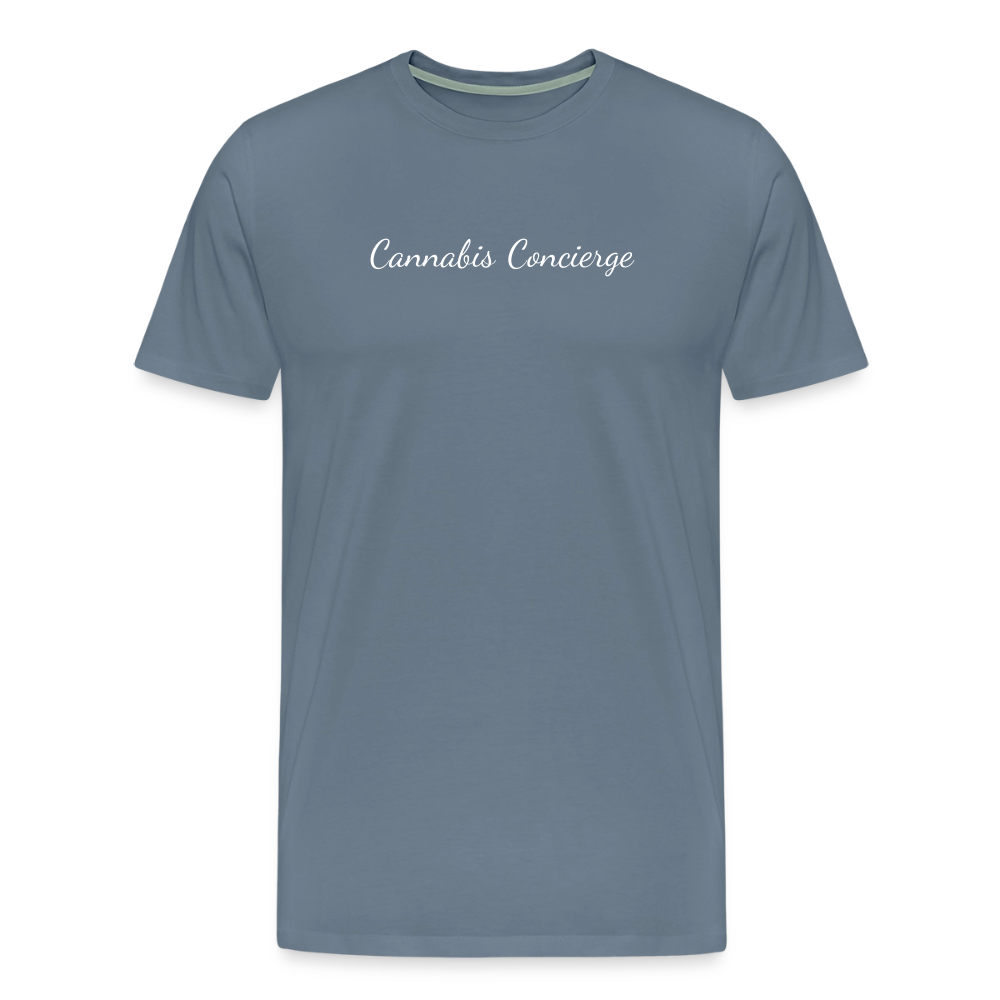 Men's Premium T-Shirt - steel blue