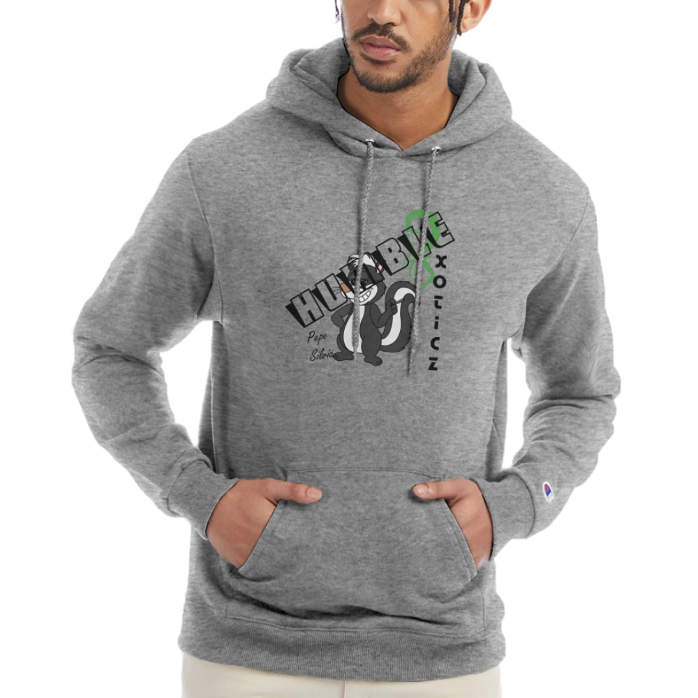 Champion Unisex Powerblend Hoodie - heather gray