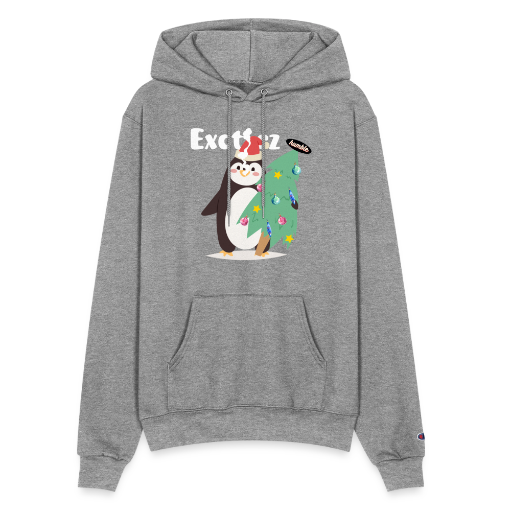 Champion Unisex Powerblend Hoodie - heather gray