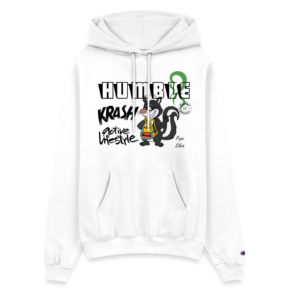 Champion Unisex Powerblend Hoodie - white