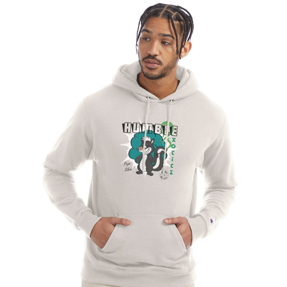 Champion Unisex Powerblend Hoodie - Sand