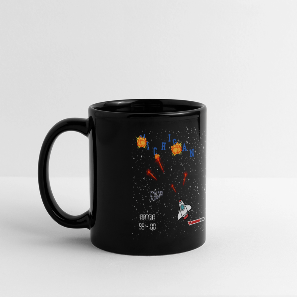 Full Color Panoramic Mug - black