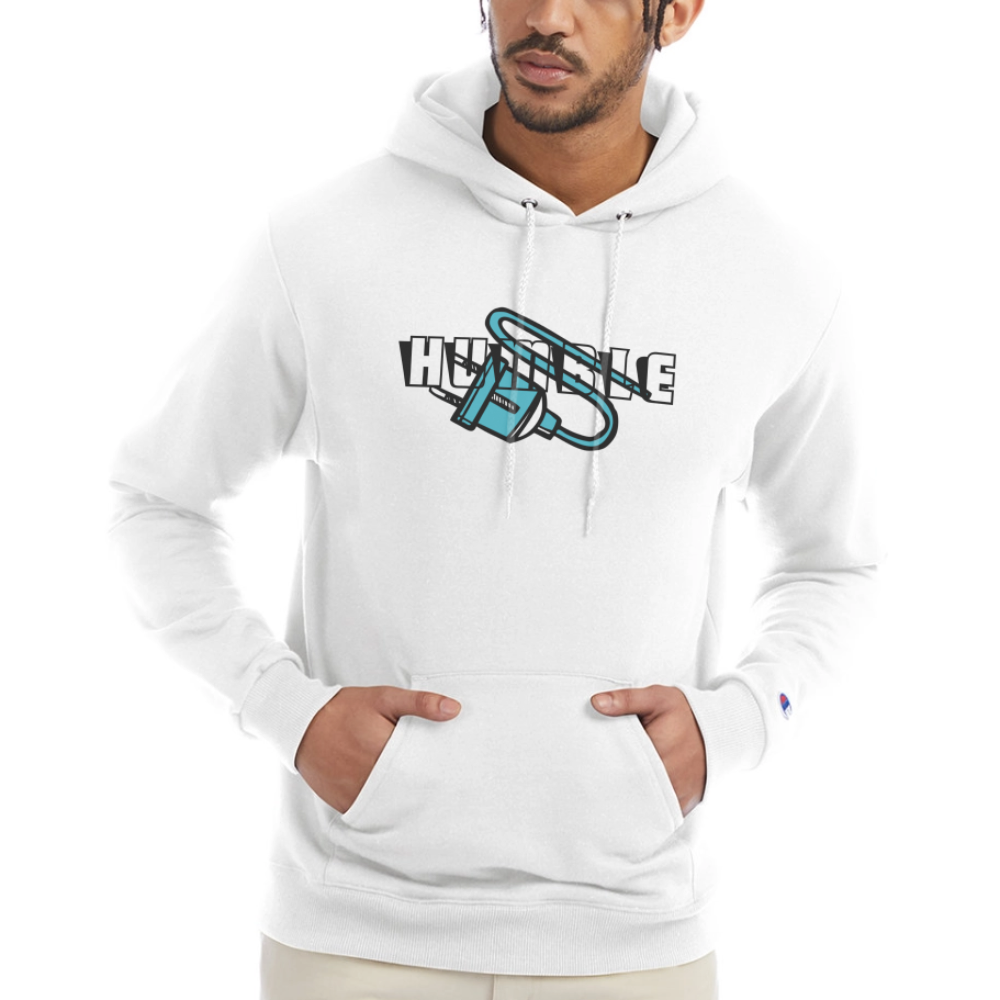 Humble Plug Champion Unisex Power blend Hoodie - white