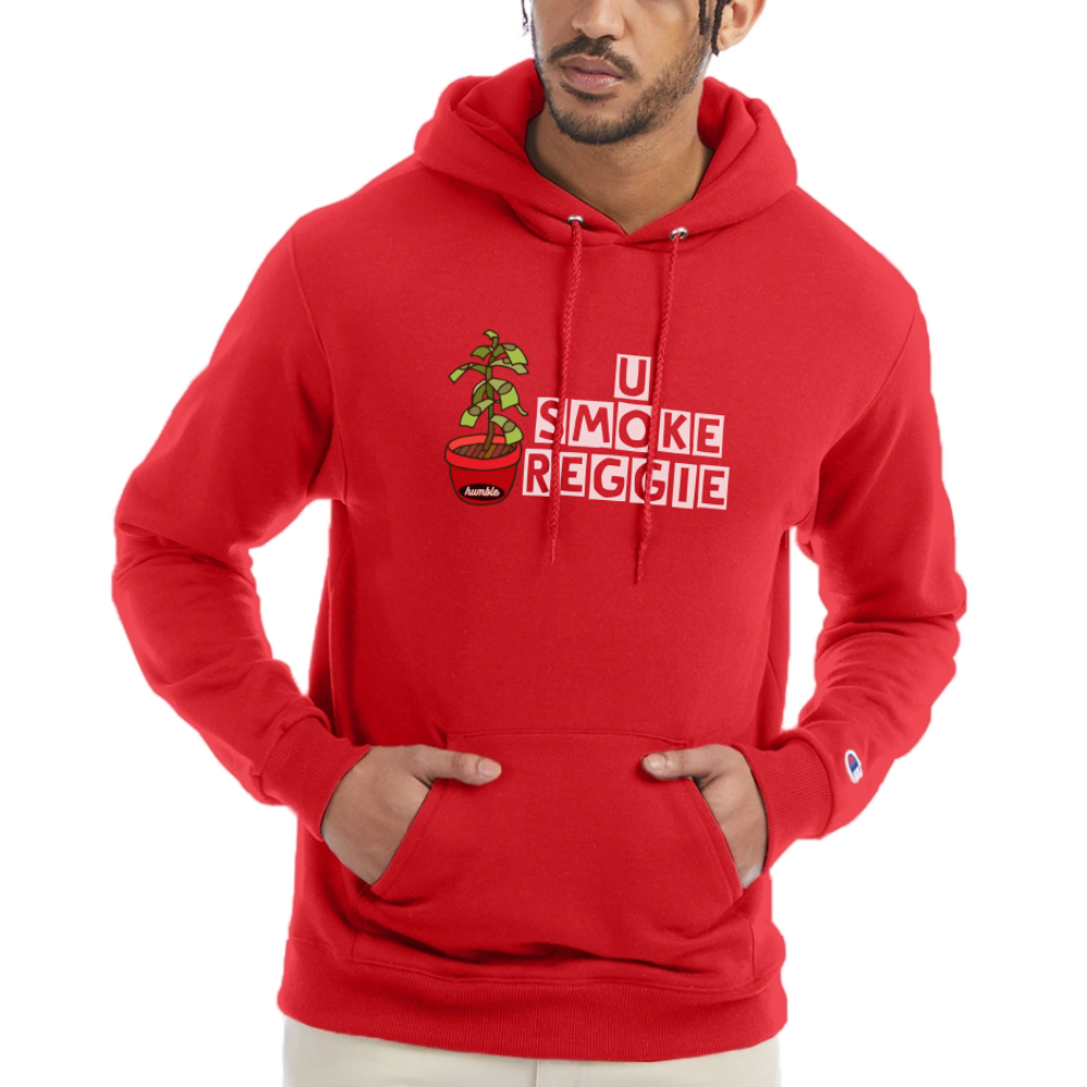 Champion Unisex Powerblend Hoodie - Scarlet