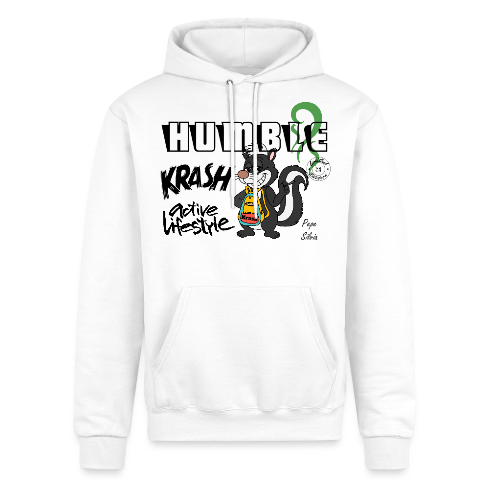 Champion Unisex Powerblend Hoodie - white