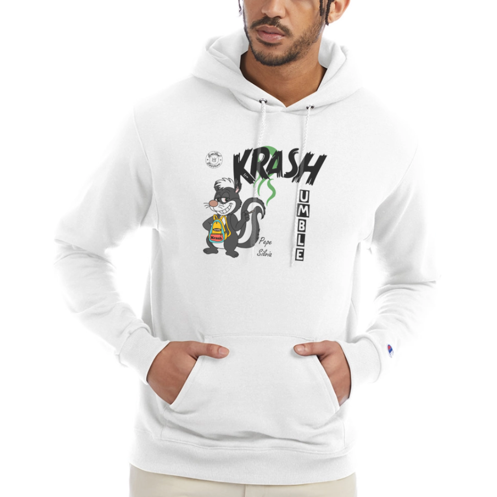 Champion Unisex Powerblend Hoodie - white