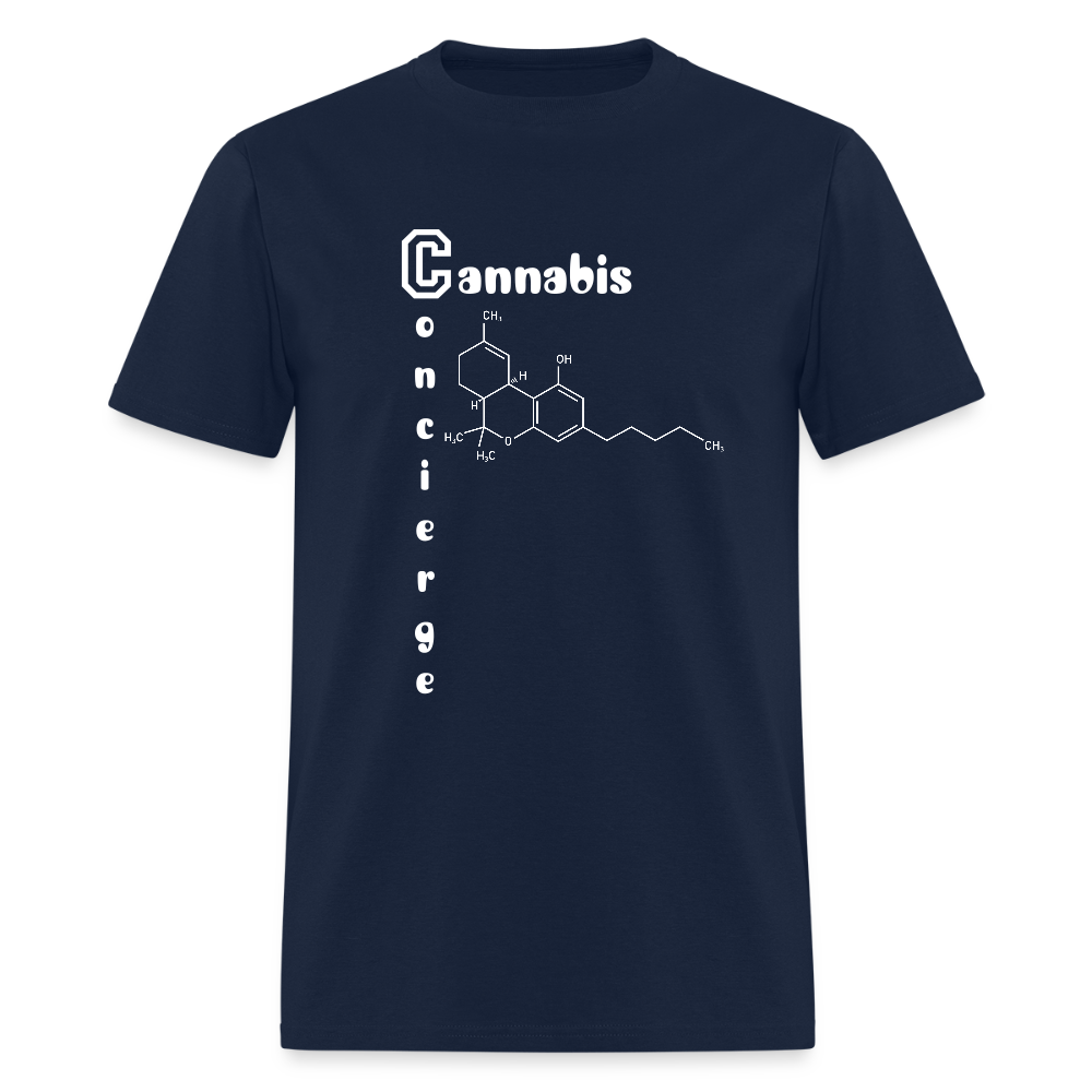 Cannabis Concierge Humble Merch - navy