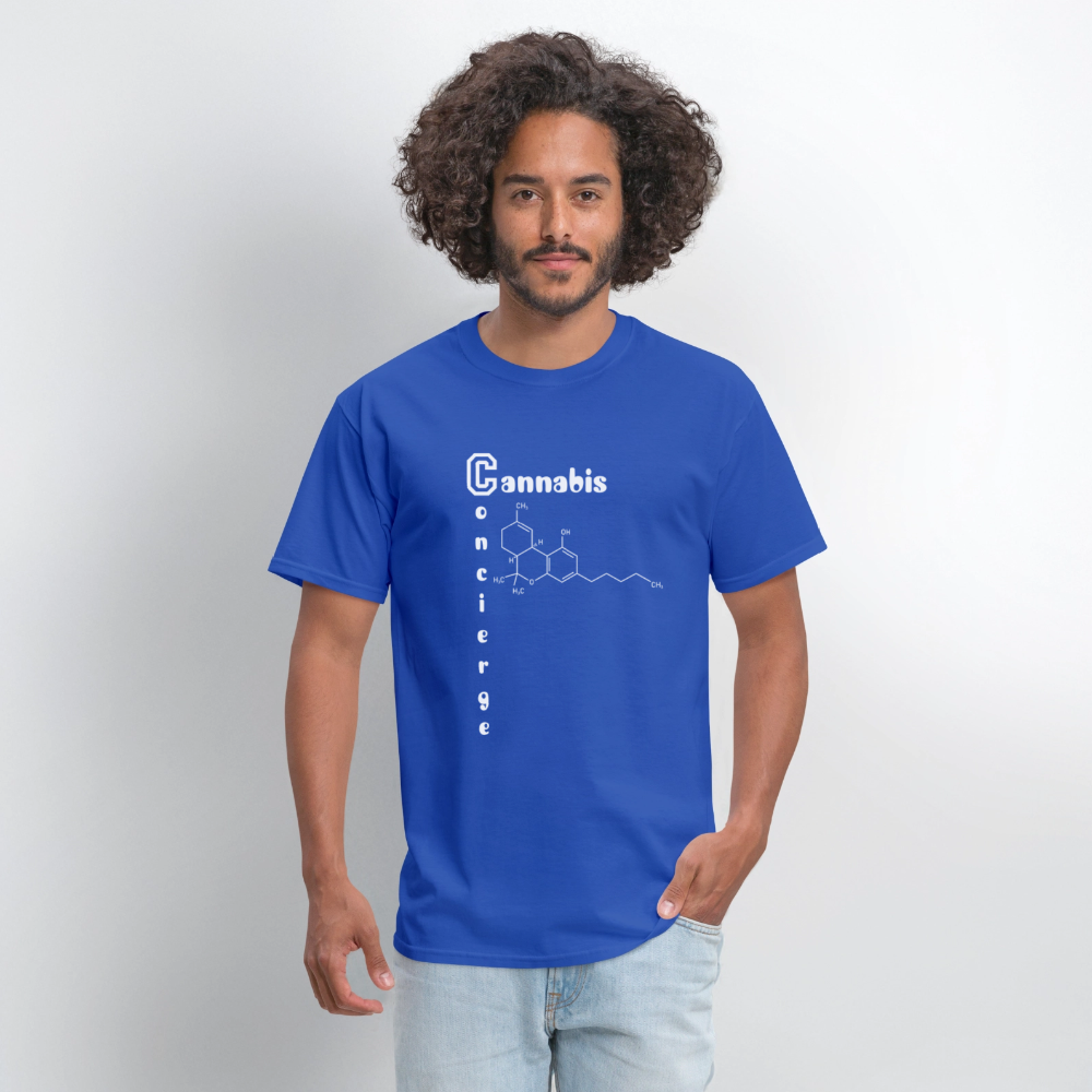 Cannabis Concierge Humble Merch - royal blue
