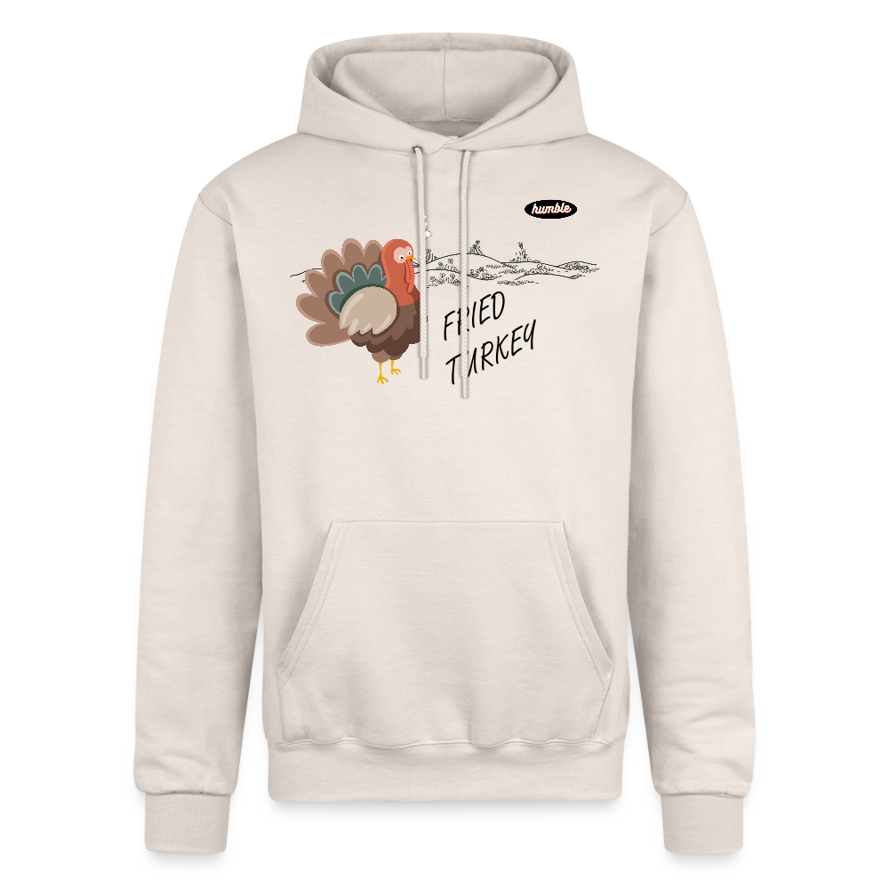 Fried Turkey Champion Unisex Power blend Hoodie Champion - Sand