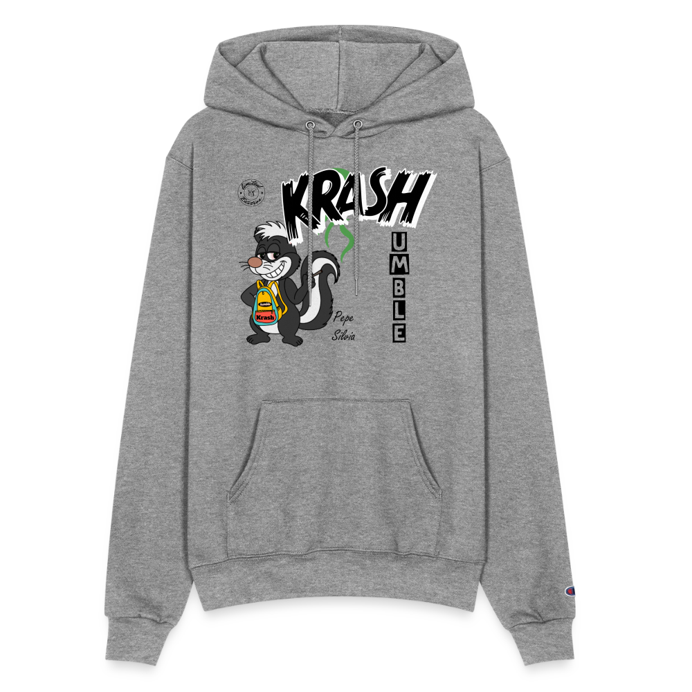 Champion Unisex Powerblend Hoodie - heather gray