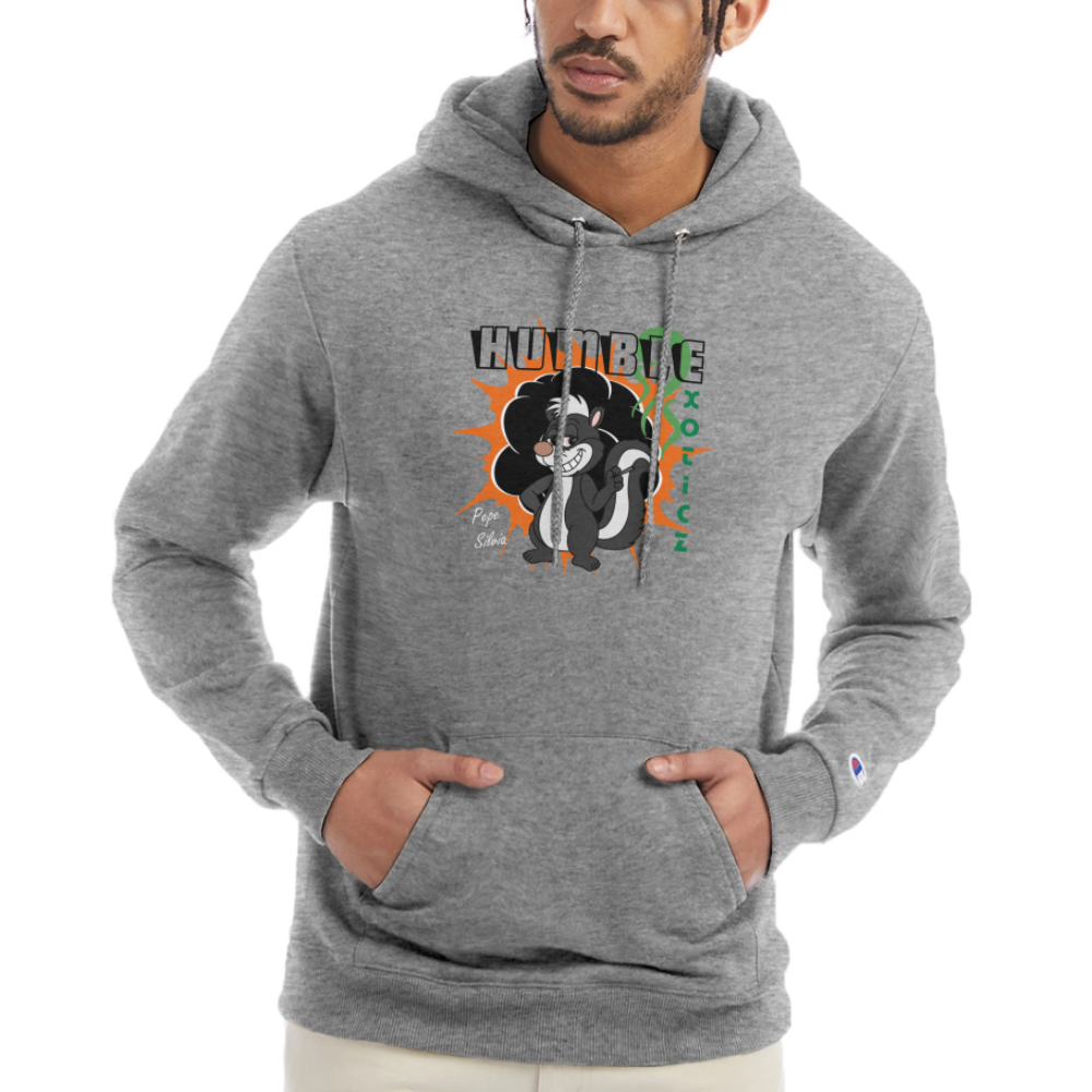 Champion Unisex Powerblend Hoodie - heather gray
