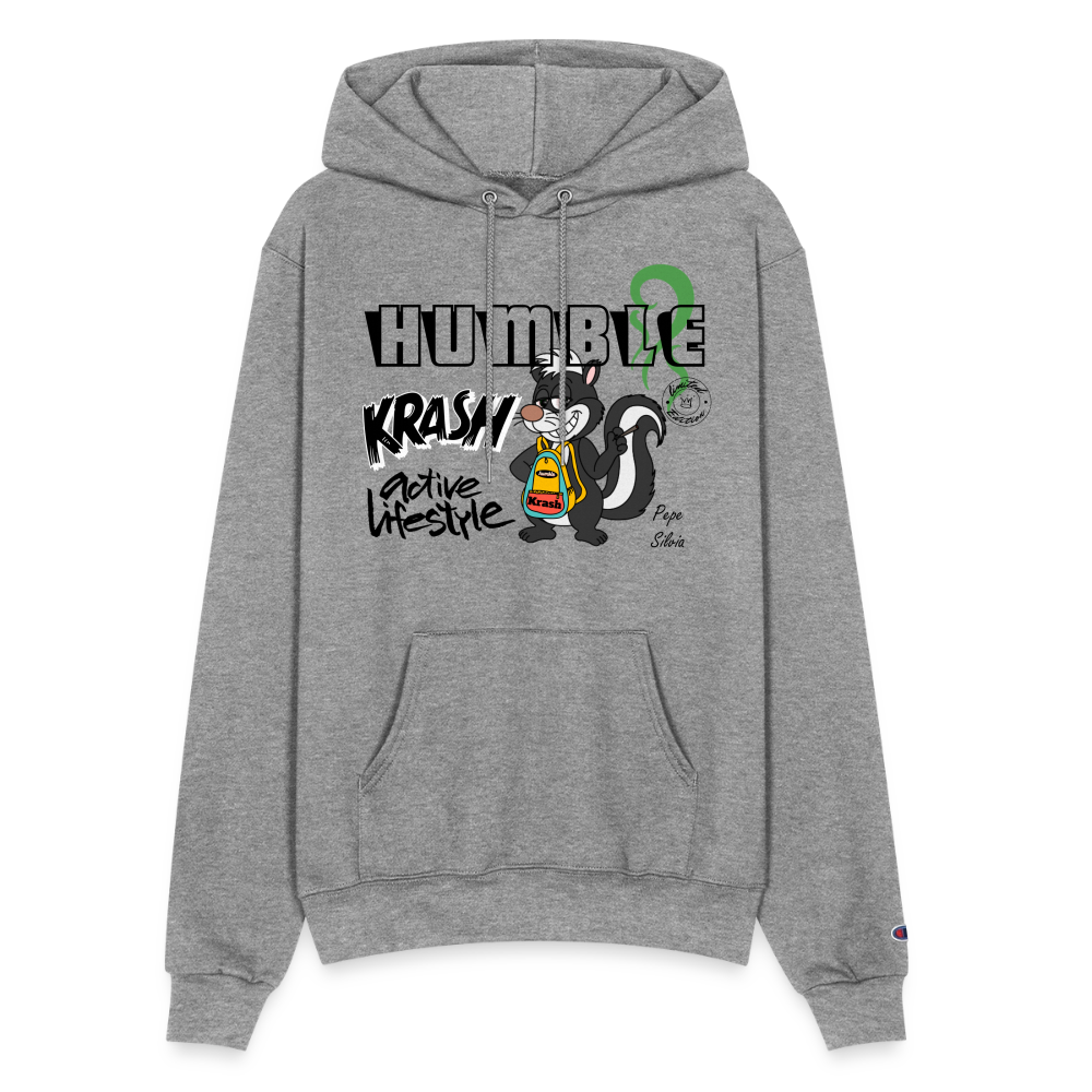 Champion Unisex Powerblend Hoodie - heather gray