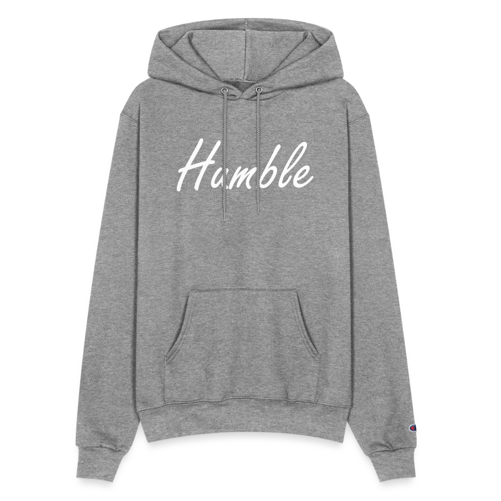 Humble Champion Unisex Power blend Hoodie - heather gray