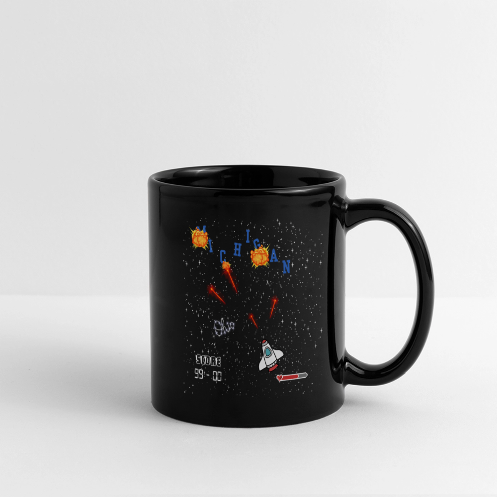 Full Color Panoramic Mug - black