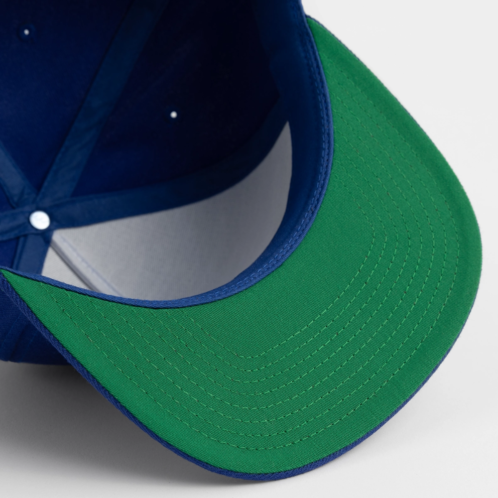 Snapback Baseball Cap - royal blue