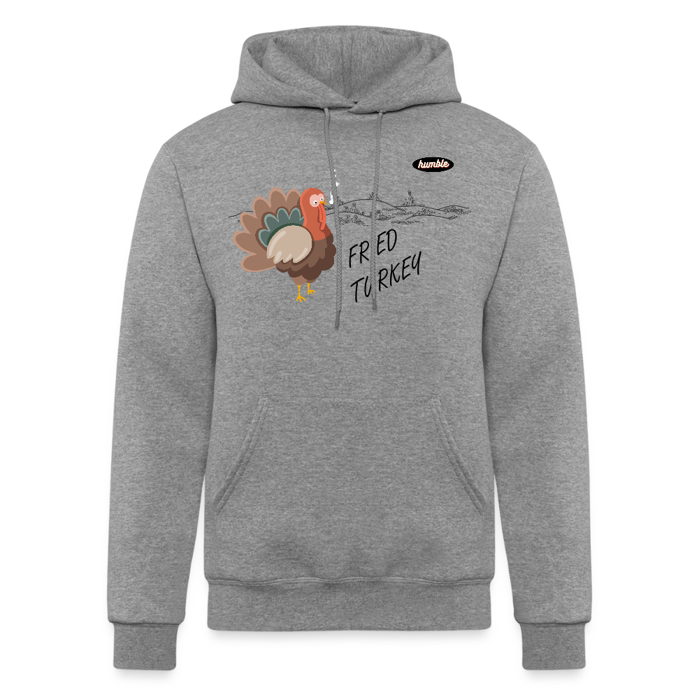 Fried Turkey Champion Unisex Power blend Hoodie Champion - heather gray