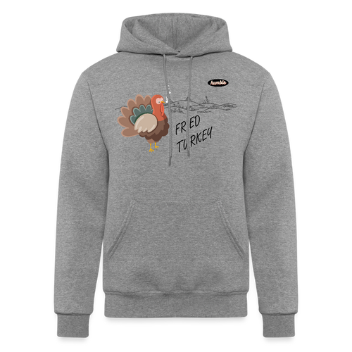 Fried Turkey Champion Unisex Power blend Hoodie Champion - heather gray