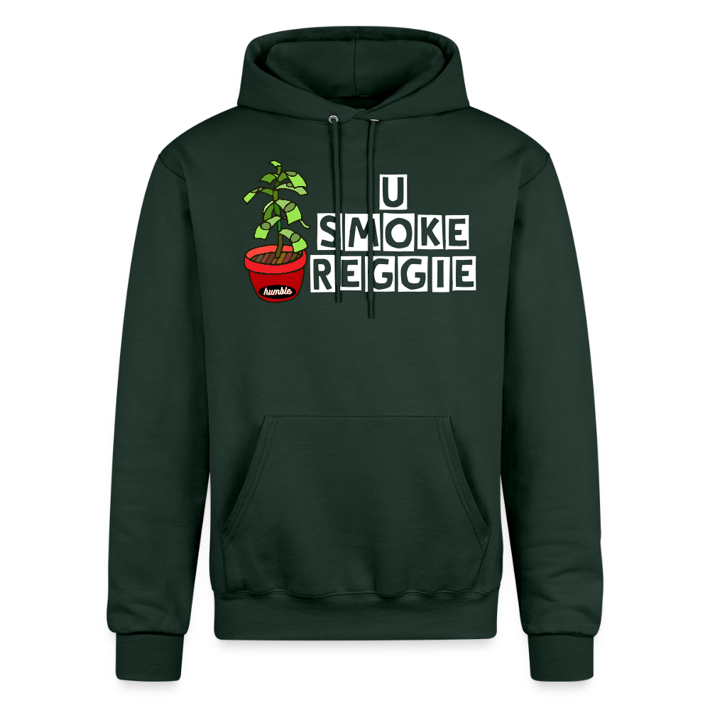 Champion Unisex Powerblend Hoodie - Dark Green