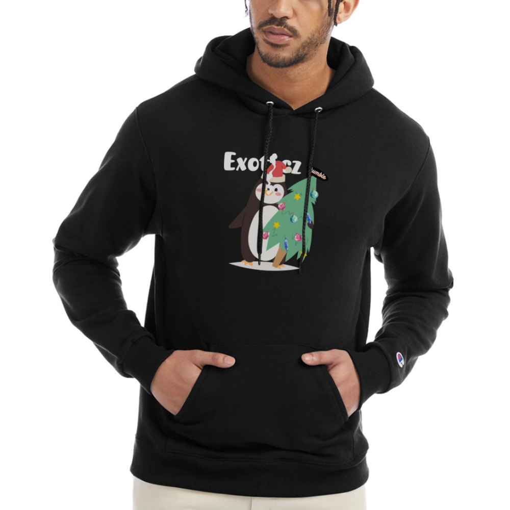 Champion Unisex Powerblend Hoodie - black