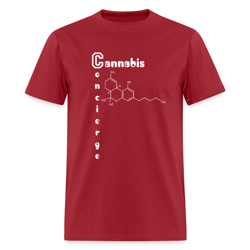 Cannabis Concierge Humble Merch - dark red