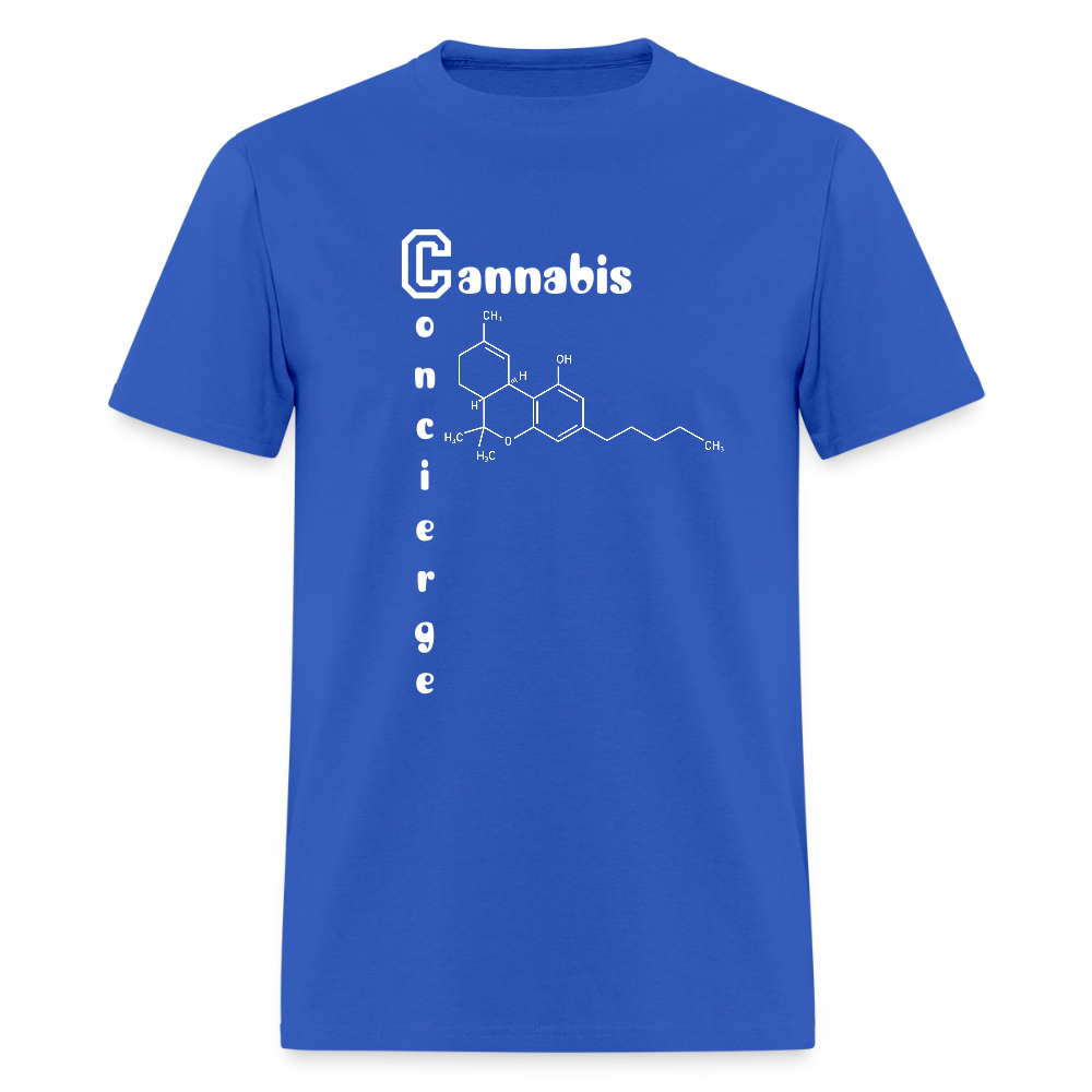Cannabis Concierge Humble Merch - royal blue