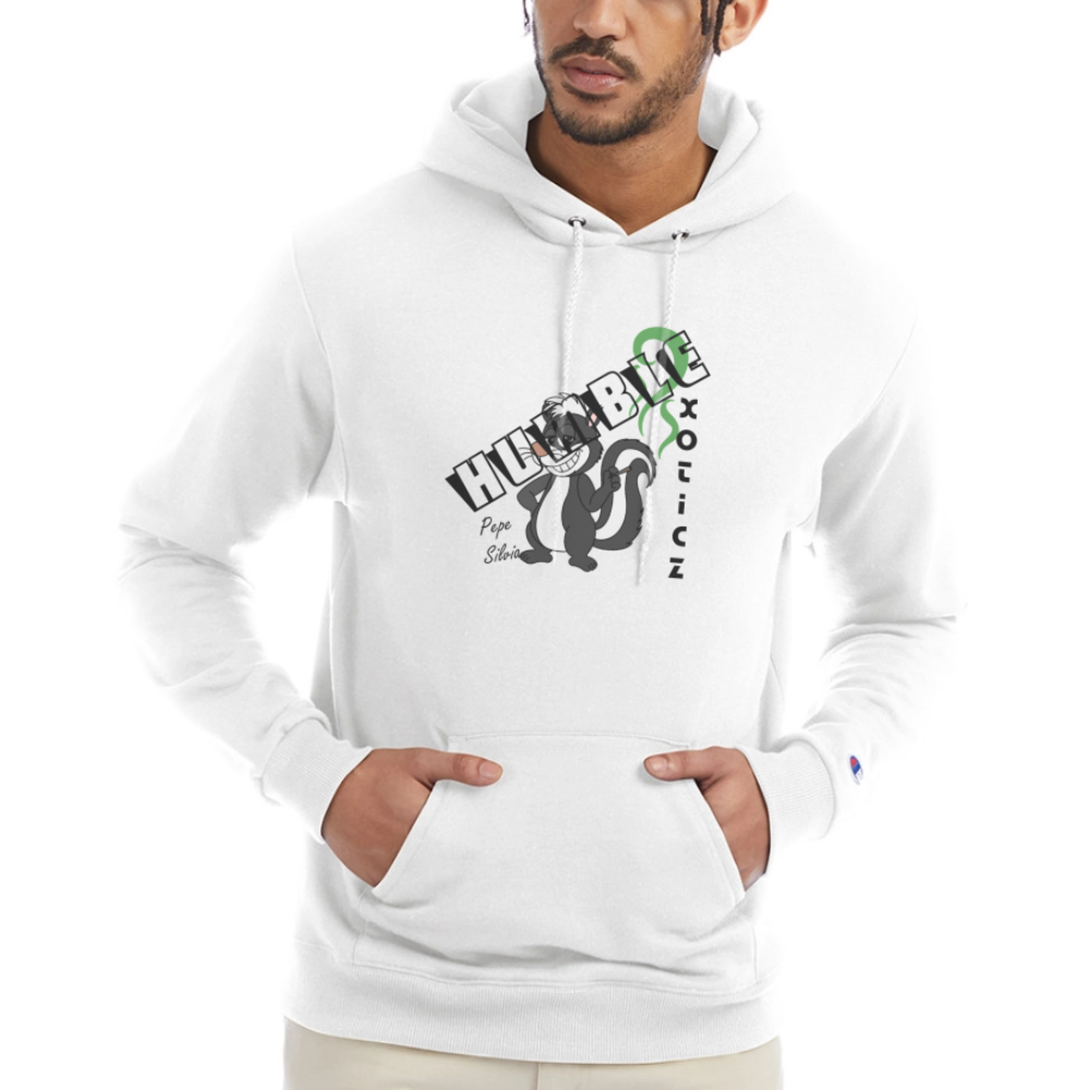 Champion Unisex Powerblend Hoodie - white