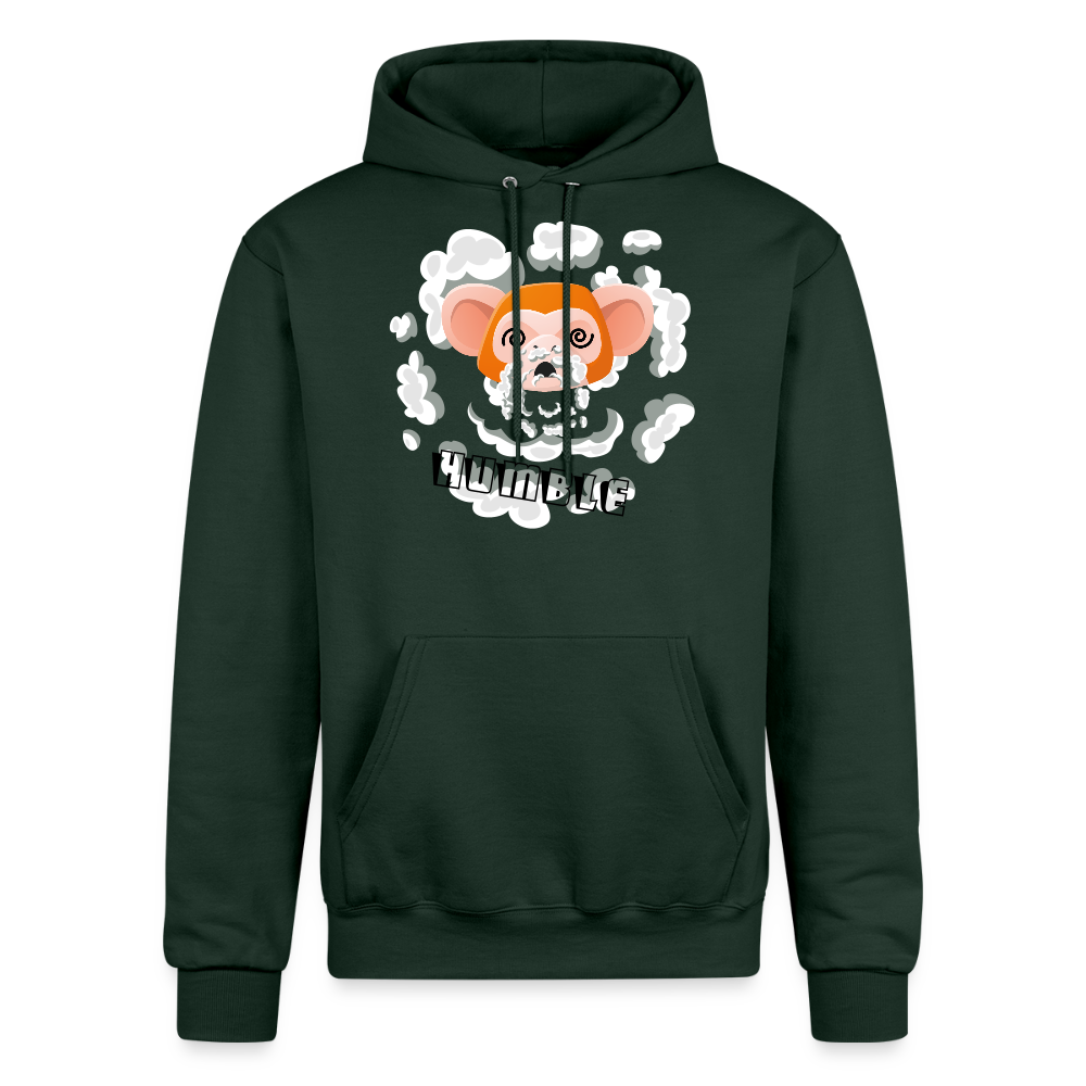 Champion Unisex Power blend Hoodie Champion - Dark Green