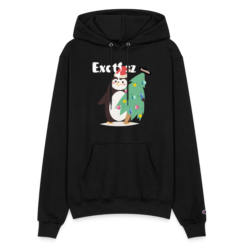 Champion Unisex Powerblend Hoodie - black