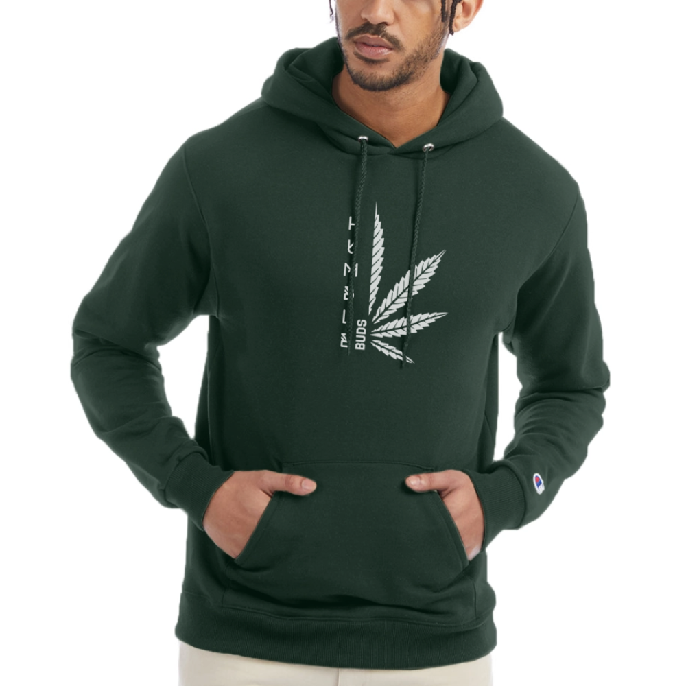 Champion Unisex Power blend Hoodie Champion - Dark Green