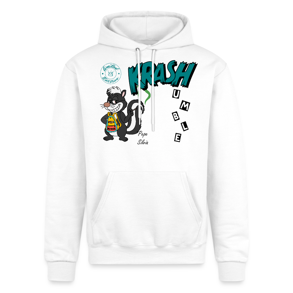 Champion Unisex Powerblend Hoodie - white