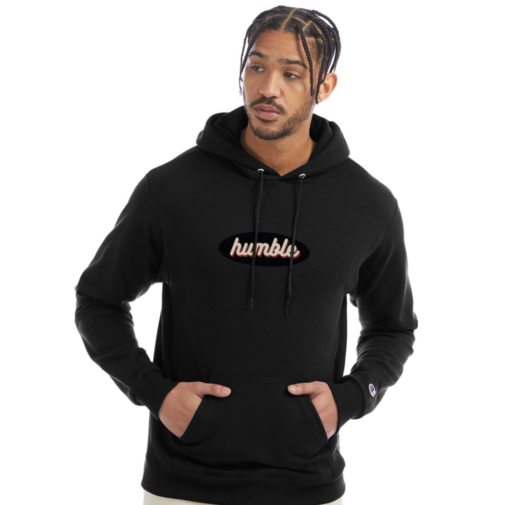 Humble Champion Unisex Power blend Hoodie - black