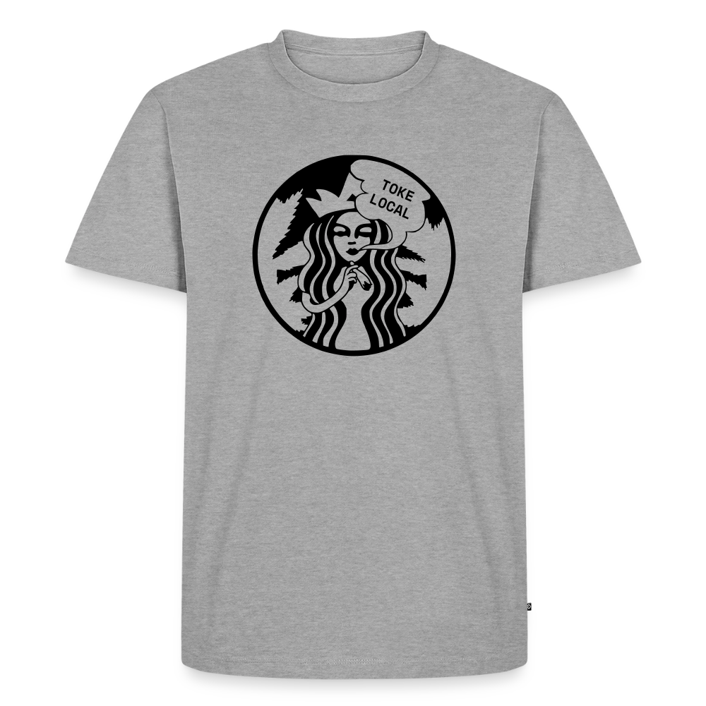 Men's Premium T-Shirt TOKE LOCAL - heather grey