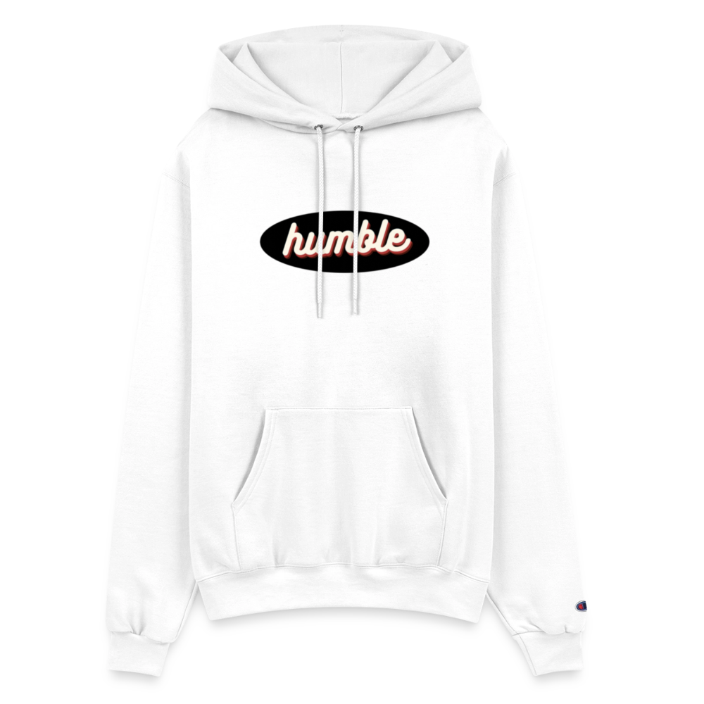 Humble Champion Unisex Power blend Hoodie - white