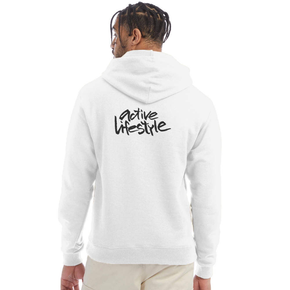 Champion Unisex Powerblend Hoodie - white