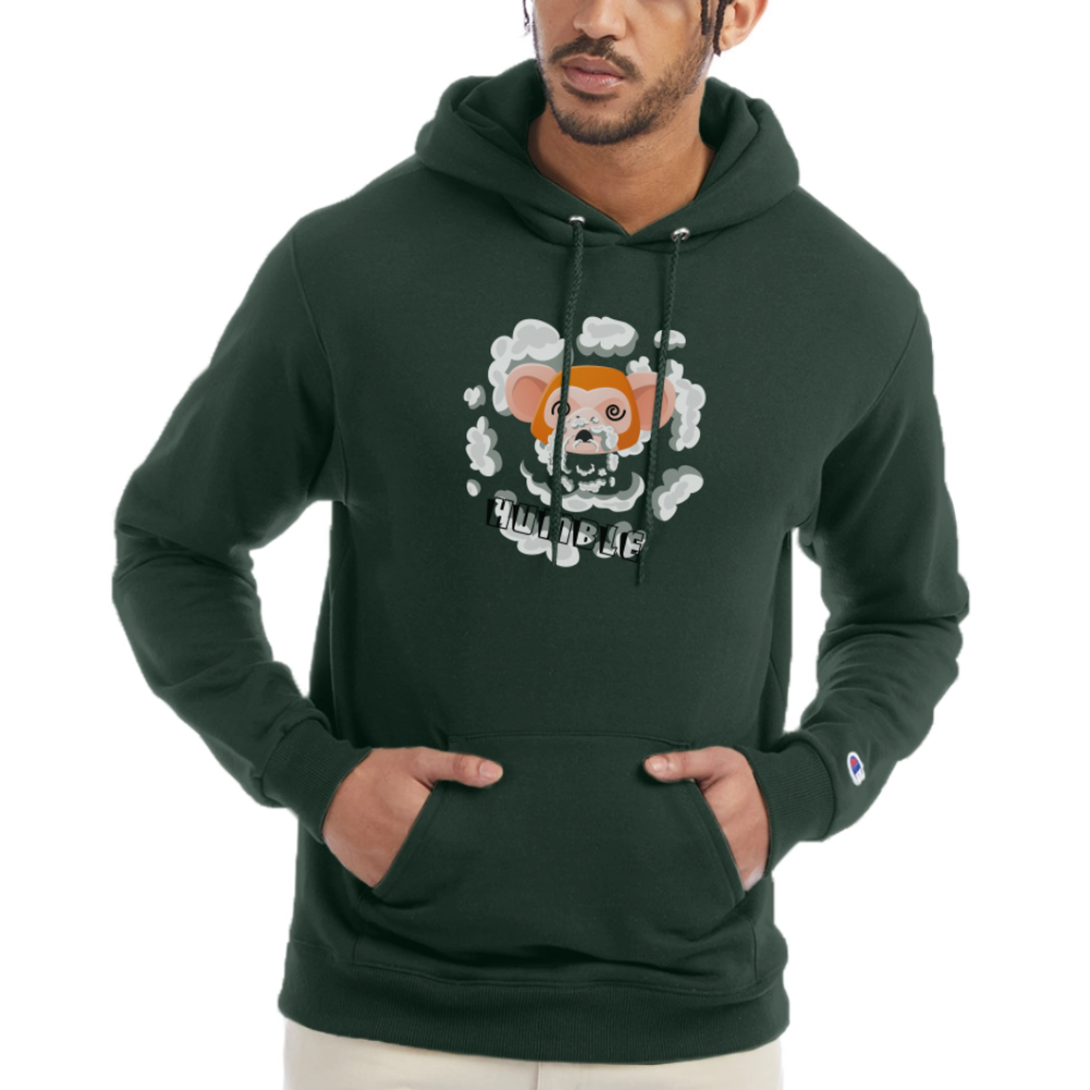 Champion Unisex Power blend Hoodie Champion - Dark Green