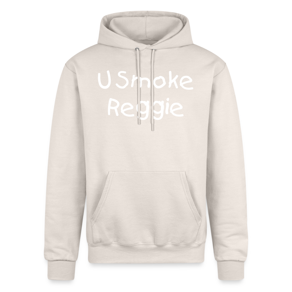 You Smoke Reggie Champion Unisex Power blend Hoodie - Sand