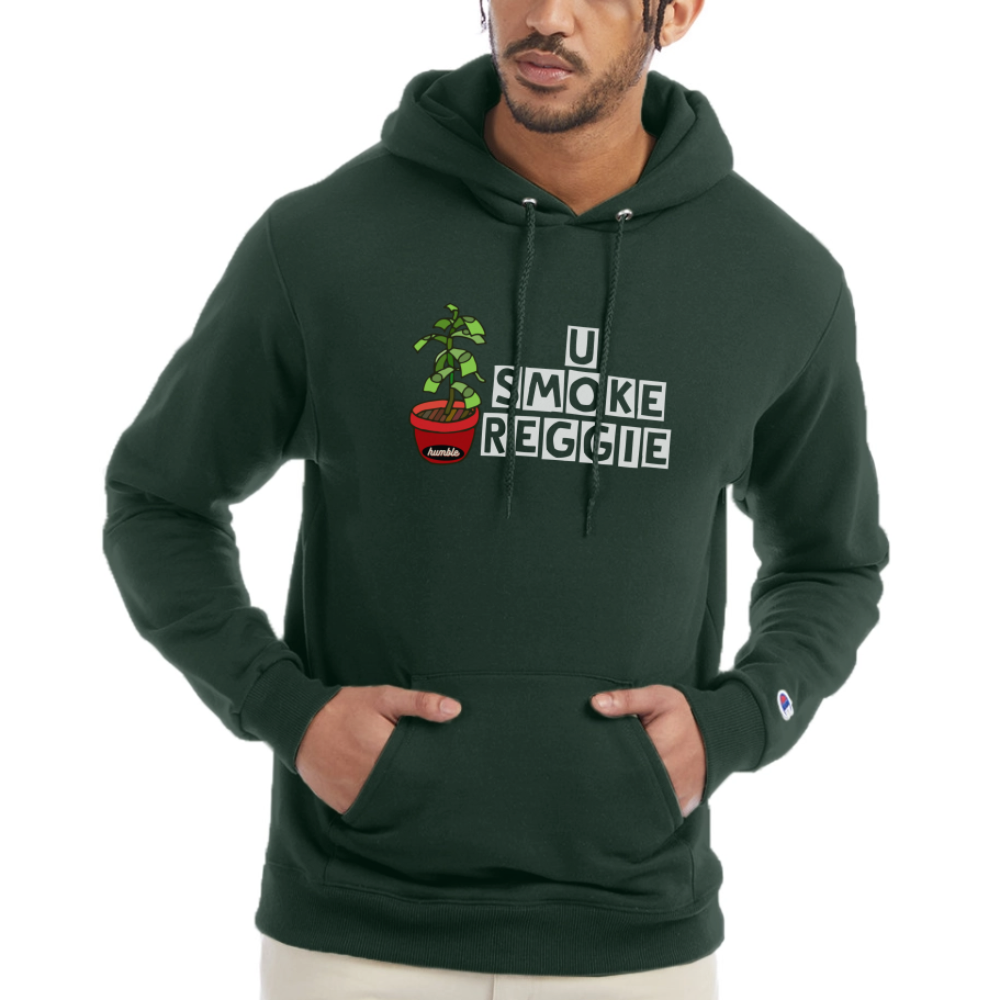 Champion Unisex Powerblend Hoodie - Dark Green