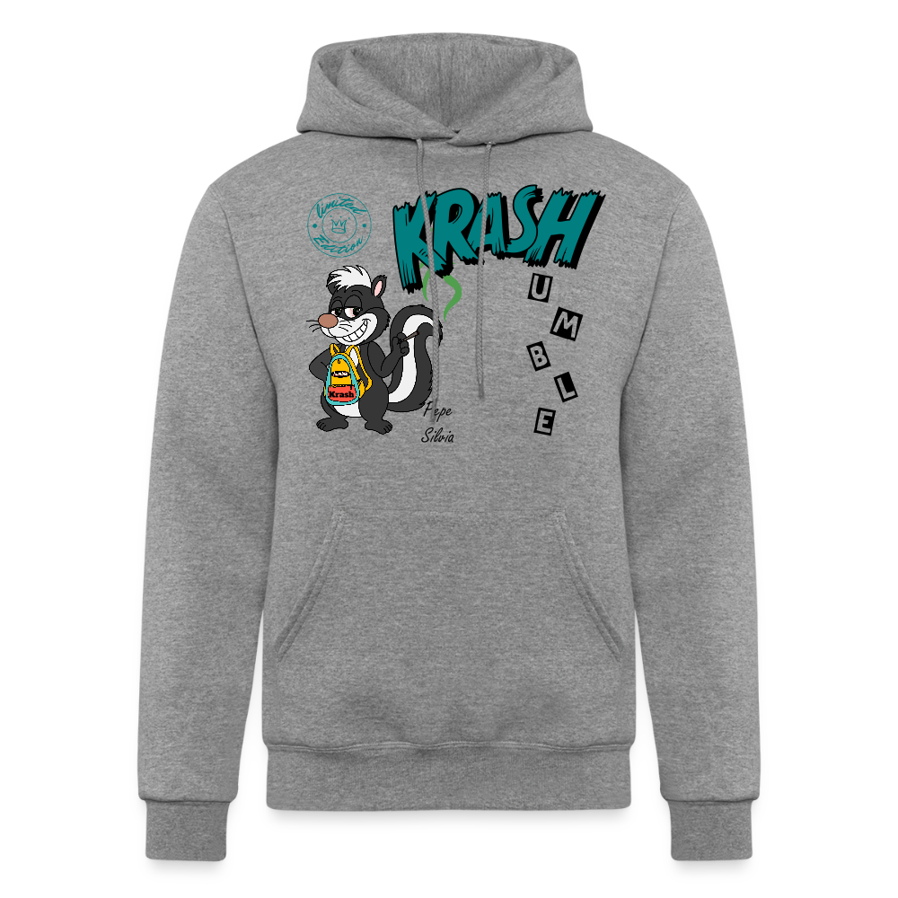 Champion Unisex Powerblend Hoodie - heather gray