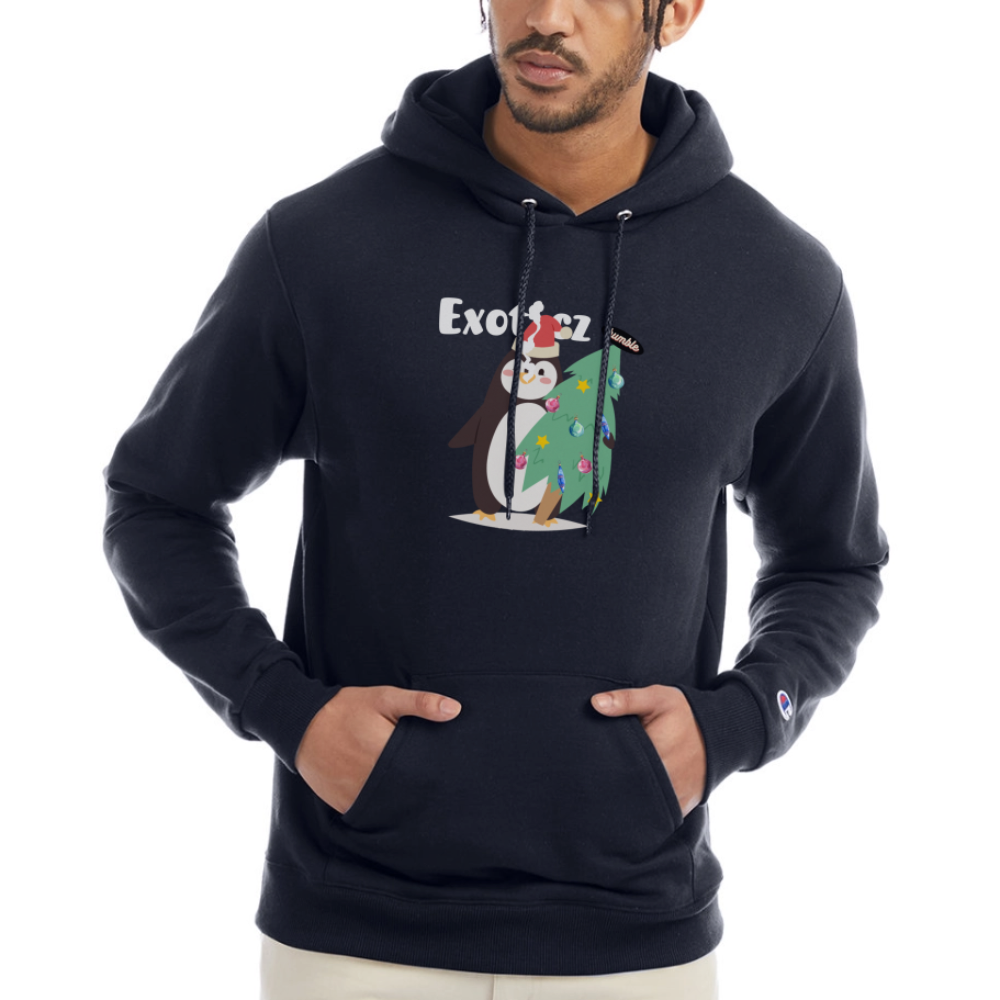 Champion Unisex Powerblend Hoodie - navy