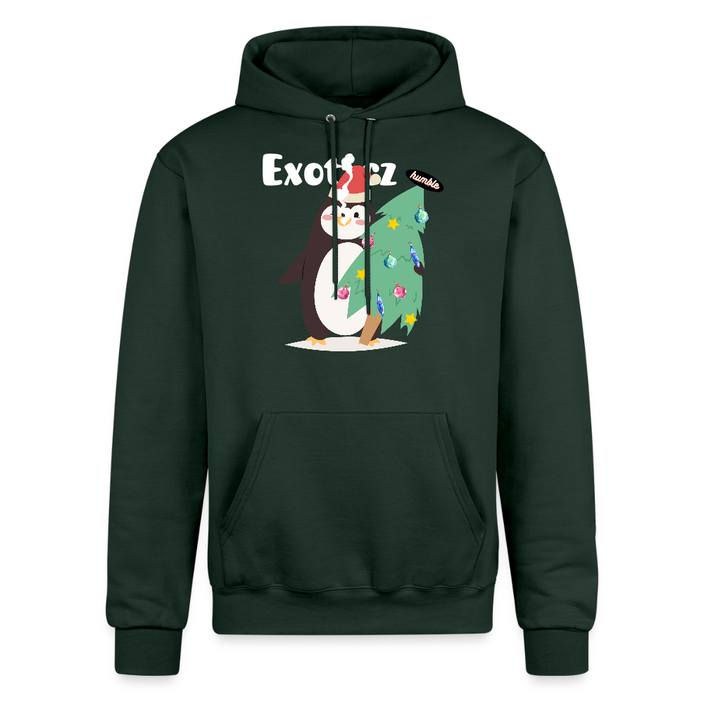 Champion Unisex Powerblend Hoodie - Dark Green