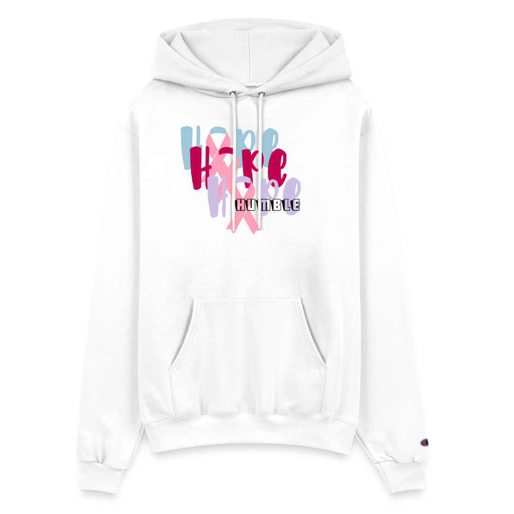 Champion Unisex Power blend Hoodie Champion - white